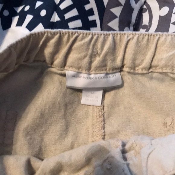 Tan linen pants - Picture 3 of 3